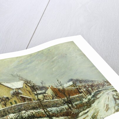 Village in the Snow; Village dans la Neige, 1911 by Gustave Loiseau