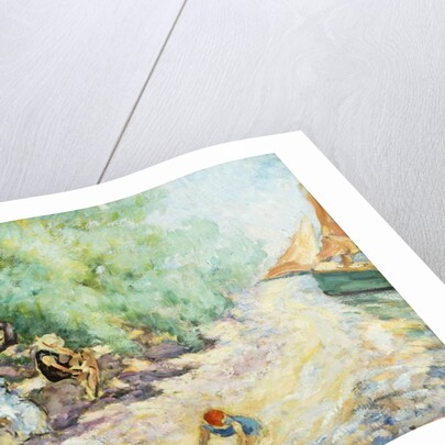 Bathers by the Side of a River; Les Baigneuses au Bord de la Riviere, by Henri Lebasque