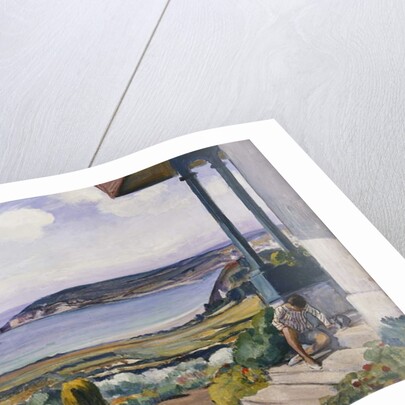 The Garden on the Morgat Bay; Le Jardin sur la Baie a Morgat, 1924 by Henri Lebasque