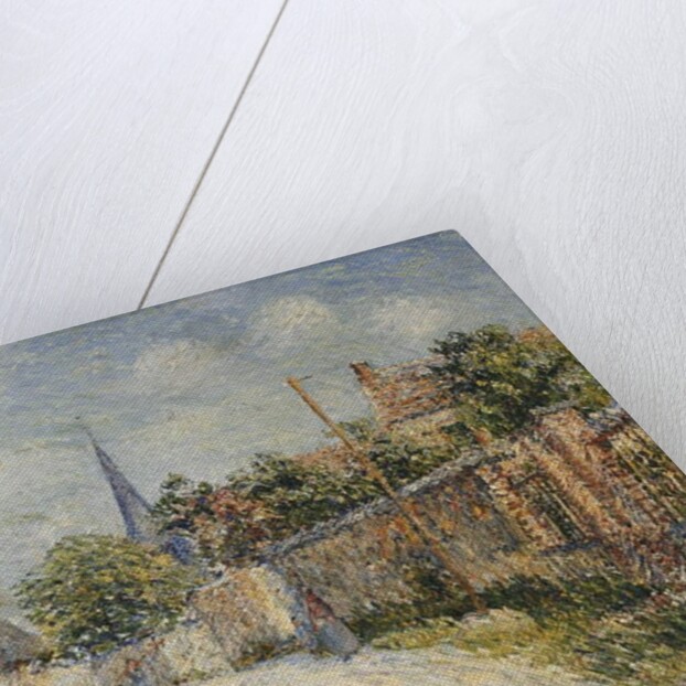 The Village Street; La Rue de Village by Gustave Loiseau