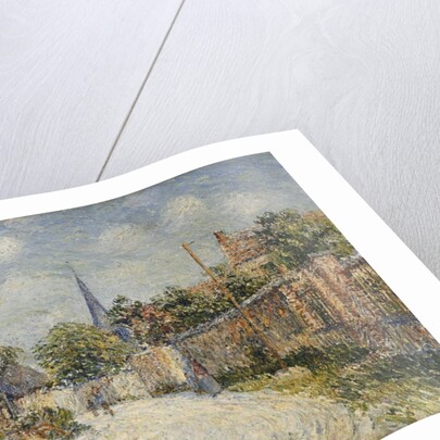 The Village Street; La Rue de Village by Gustave Loiseau