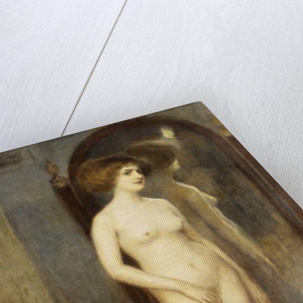 A Nude at the Mirror by Louis Picard