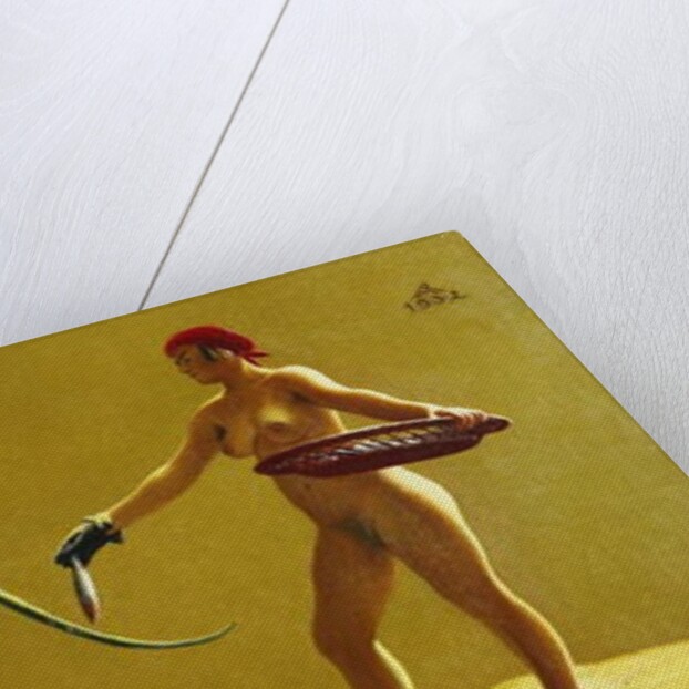 Feeding the Marabu, 1932 by Richard Muller