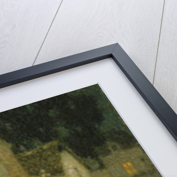 The Gardener's House in the Moonlight, Gerberoy; La Maison du Jardinier au Clair de Lune, Gerberoy, 1926 by Henri Eugene Augustin Le Sidaner