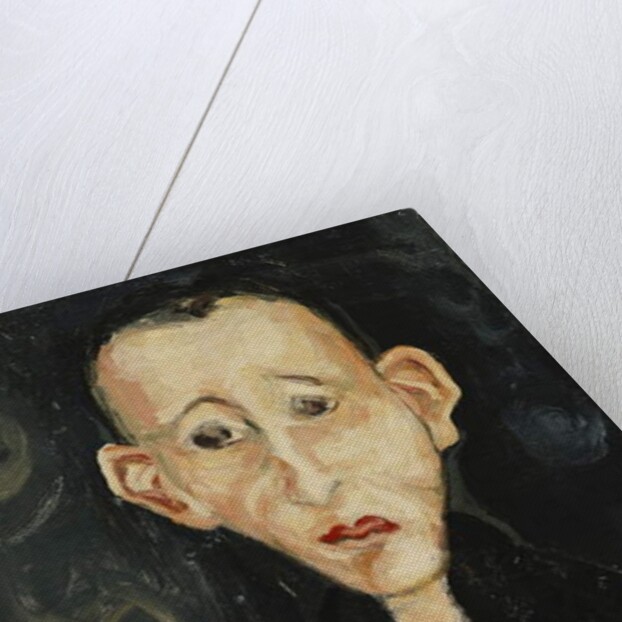 Young Man in the Dark; Le Garcon en Noir, 1924 by Chaim Soutine