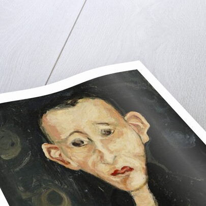 Young Man in the Dark; Le Garcon en Noir, 1924 by Chaim Soutine