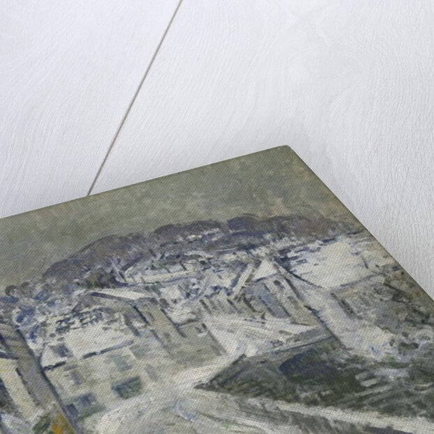 Snow in Pont-Aven; Neige a Pont-Aven, 1922 by Gustave Loiseau