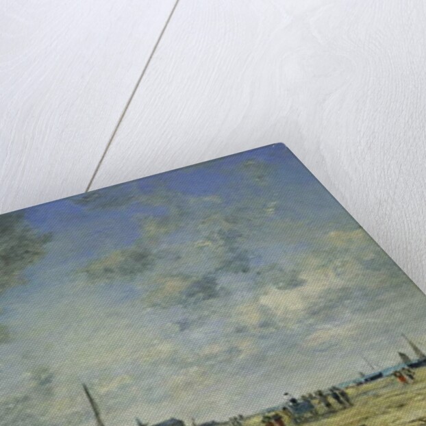 The Beach at Berck; La Plage de Berck, 1878 by Eugene Louis Boudin