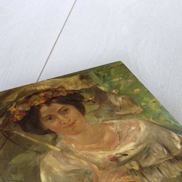 Woman in the Sunshine; Dame im Sonnenschein, 1910 by Lovis (1858-1925) Corinth