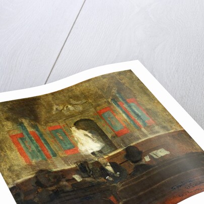 Queenie Lawrence on the Stage at Gatti's, c. 1888 by Walter Richard Sickert