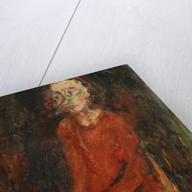 Young Woman in Red; Jeune Femme en Rouge, 1928 by Chaim Soutine