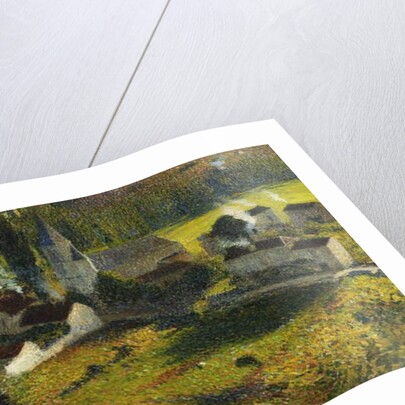 The Fortified Town Green; La Bastide du Vert by Henri Jean Guillaume Martin