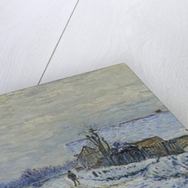 Effet de Neige a Tournedos, 1899 by Gustave Loiseau