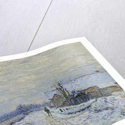 Effet de Neige a Tournedos, 1899 by Gustave Loiseau