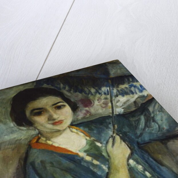 Nono with Umbrella by Henri Lebasque