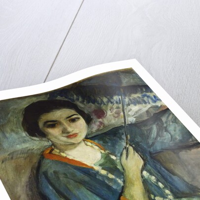 Nono with Umbrella by Henri Lebasque