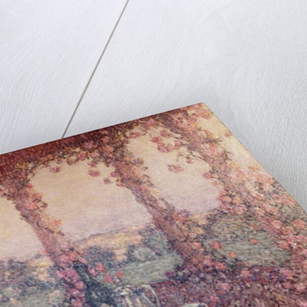 La Table sous la Tonnelle, 1917 by Henri Eugene Augustin Le Sidaner