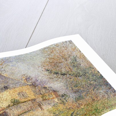 Houses on the Banks of the L'Eure, Louviers; Maisons au Bord de L'Eure, Louviers, 1902 by Gustave Loiseau