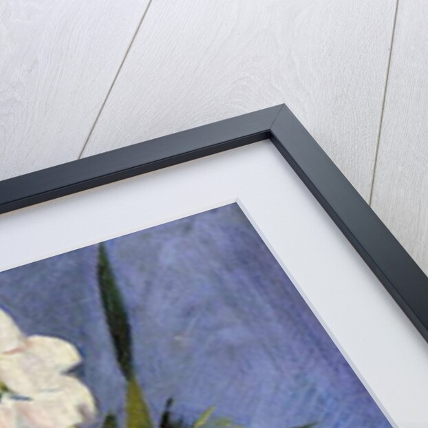 Vase of Flowers with Gladiola and Dahlias; Blumenvase mit Gladiolen und Dahlien by Oskar Schlemmer