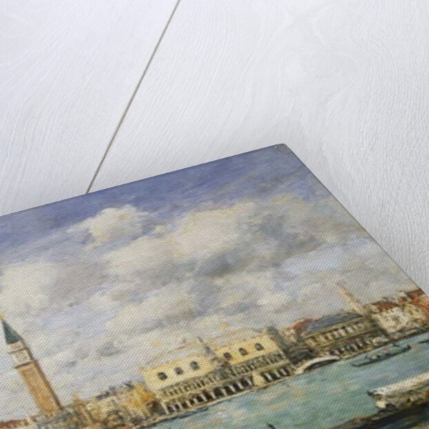 Venice, Campanile, St Mark's View of the Canal from San Giorgio; Venise, Le Campanile, Vue du Canal San Marco prise de San Giorgio, 1895 by Eugene Louis Boudin