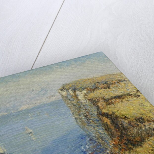 Cliffs in Normandy; Falaises en Normandie, 1901 by Gustave Loiseau