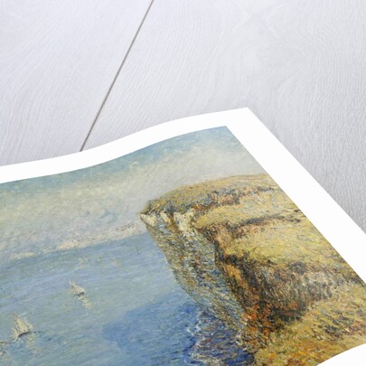 Cliffs in Normandy; Falaises en Normandie, 1901 by Gustave Loiseau