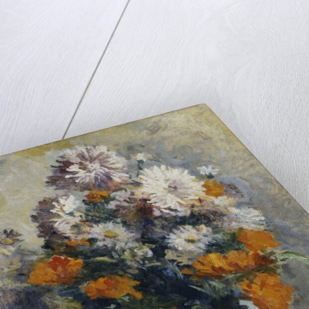 Vase de Dahlias, by Maximilien Luce