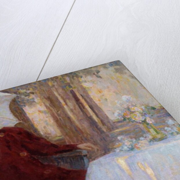 Woman with an Umbrella; Femme a l'Ombrelle, 1896 by Henri Eugene Augustin Le Sidaner