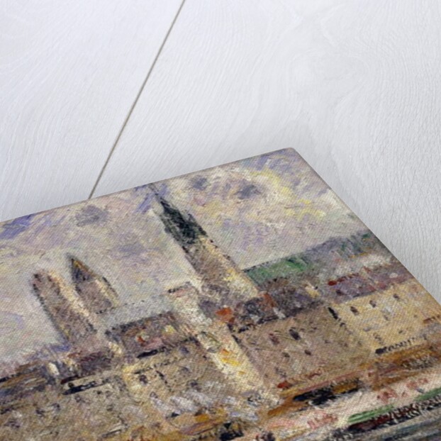 View of Rouen; Vue de Rouen, 1927 by Gustave Loiseau