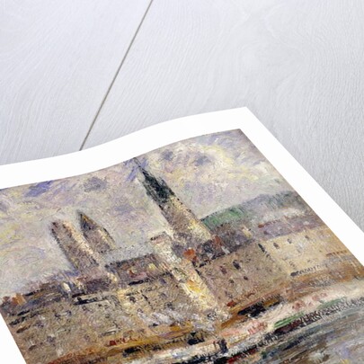 View of Rouen; Vue de Rouen, 1927 by Gustave Loiseau