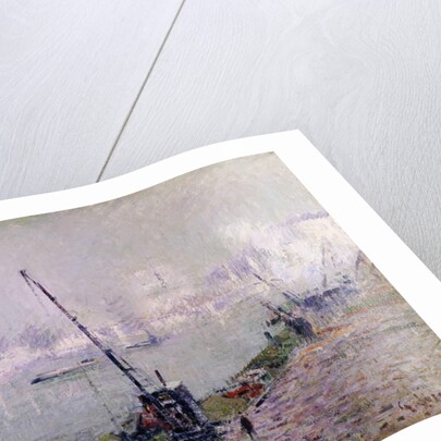 Paris, the Henri IV Bridge, in the Morning; Paris, Le Pont Henri IV, le Matin by Gustave Loiseau