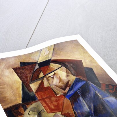 Cubo-Futurist Character; Personnage Cubo-Futuriste by Klyun Ivan