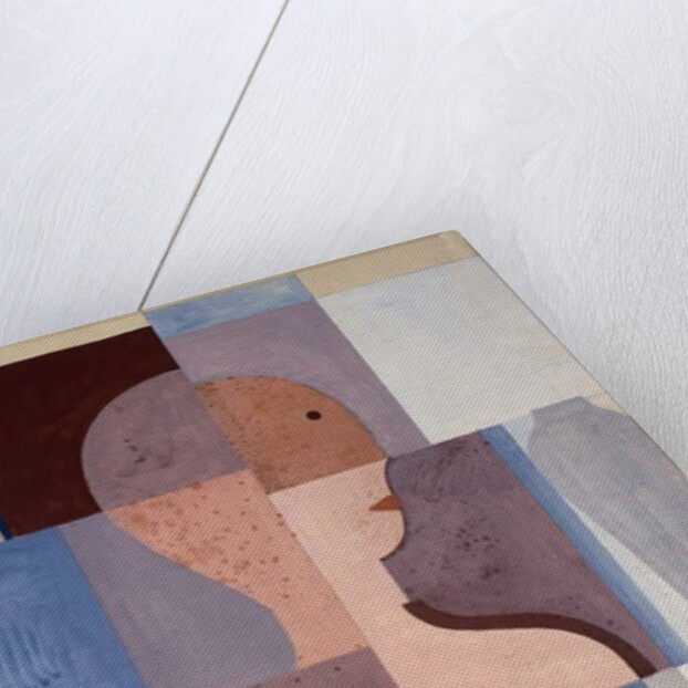 Split Half Figure to the Right, 1923 by Oskar Schlemmer