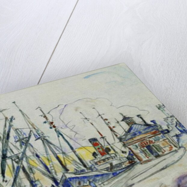 The Port at Fecamp; Le Port a Fecamp, 1930 by Paul Signac