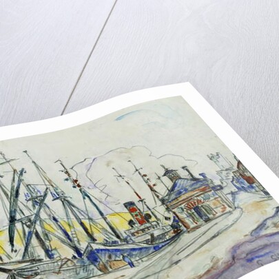 The Port at Fecamp; Le Port a Fecamp, 1930 by Paul Signac