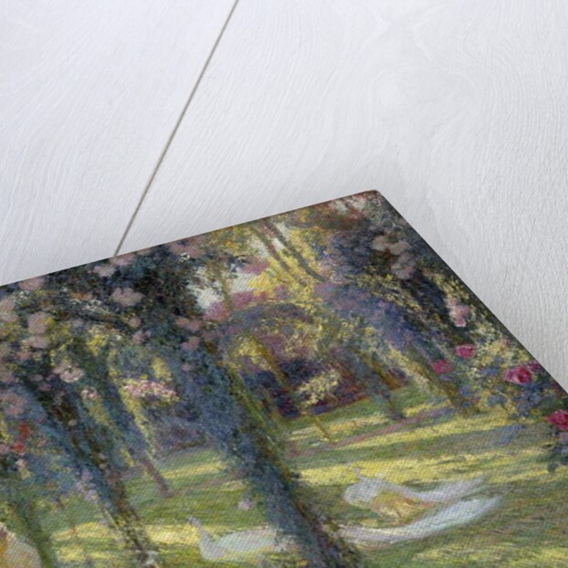 The Nymphs in the Garden; Les Nymphes dans un Jardin by Henri Jean Guillaume Martin