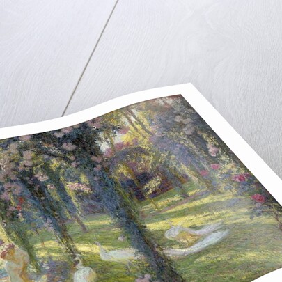 The Nymphs in the Garden; Les Nymphes dans un Jardin by Henri Jean Guillaume Martin