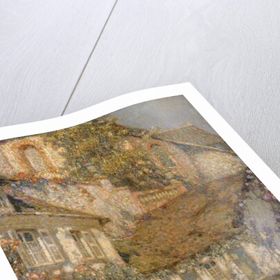 The House below the Church; La Maison sous L'Eglise, 1935 by Henri Eugene Augustin Le Sidaner