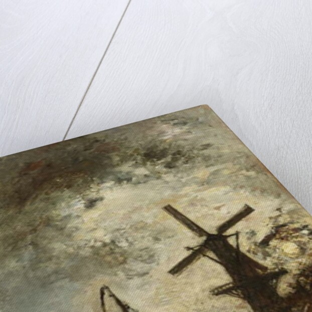 Moulin au Bord de la Vilet, 1881 by Johan-Barthold Jongkind