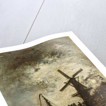 Moulin au Bord de la Vilet, 1881 by Johan-Barthold Jongkind