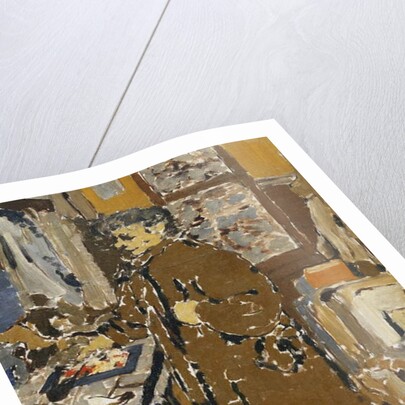 Mme Vuillard dans un Interieur, c.1895 by Edouard Vuillard