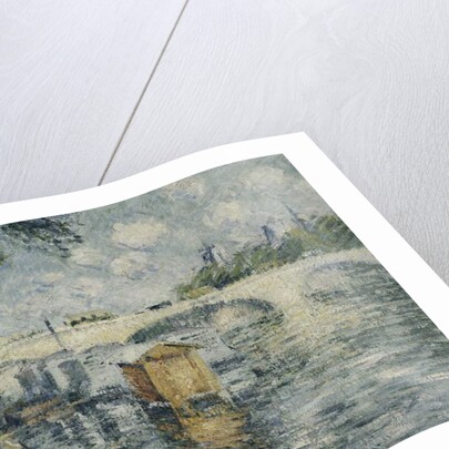 Le Pont Louis Philippe, Paris, 1925 by Gustave Loiseau