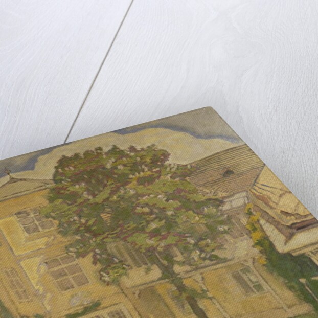 Flowering Chestnut Tree in the Garden; Bluhende Kastanienbaum im Garten by Koloman Moser