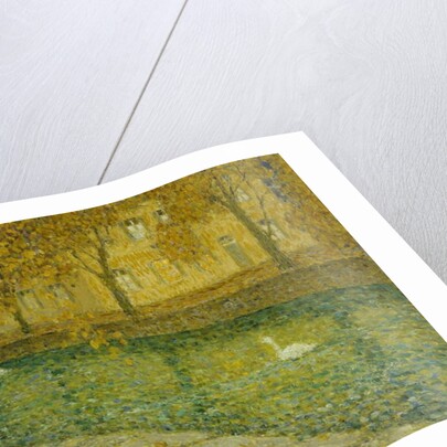 Le Canal, Annecy, 1936 by Henri Eugene Augustin Le Sidaner