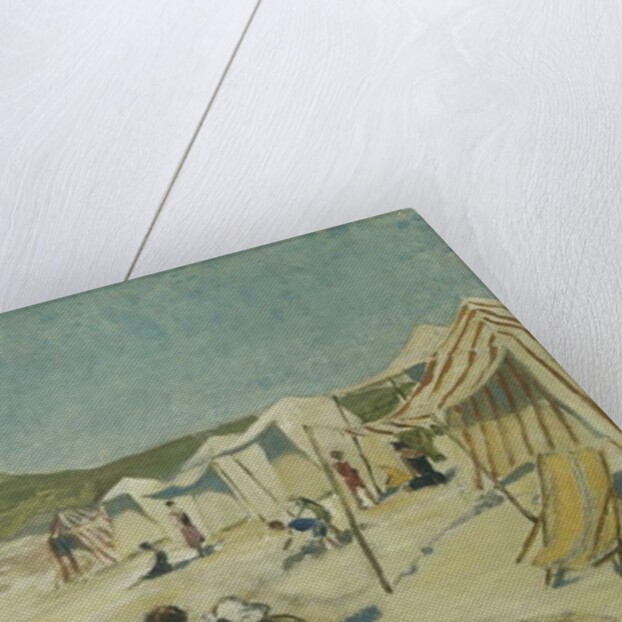 The Beach at Pointe St Gildas; La Plage a la Pointe St Gildas, c.1920 by Henri Lebasque