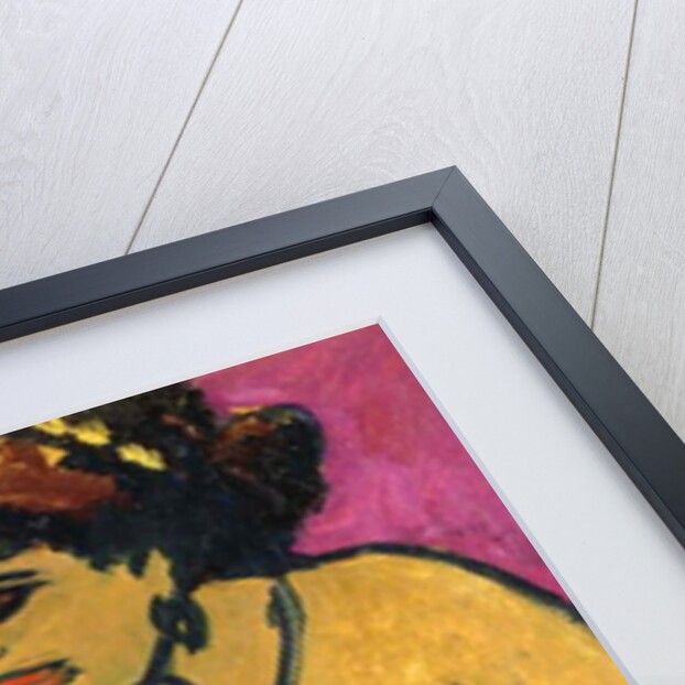 Seated Nude with Fan; Sitzender Akt Mit Facher, 1910-11 by Ernst Ludwig Kirchner