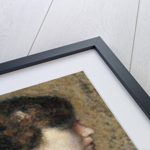 Portrait of a Young Girl; Portrait de Jeune Fille - Portret van een Jong Meisje by Georges Lemmen