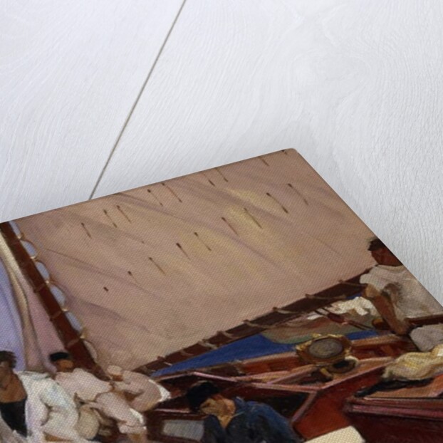 Turkish Ship; Bateau Turque - Turkse Boot by Fernand Allard L'Olivier