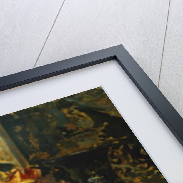 Bunch of Tulips and a Screen; Bouquet de Tulipes au Paravent, by Jacques-Emile Blanche