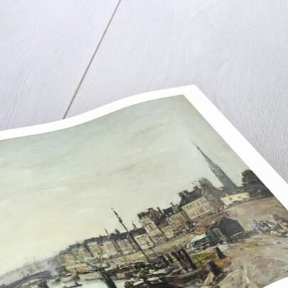 Rouen; La Seine et le Pont Corneill, 1895 by Eugene Louis Boudin